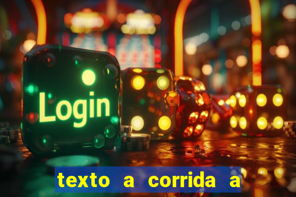 texto a corrida a lagarta lili